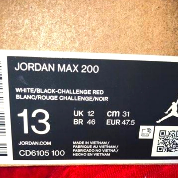 Jordan Other - Jordan Max 200